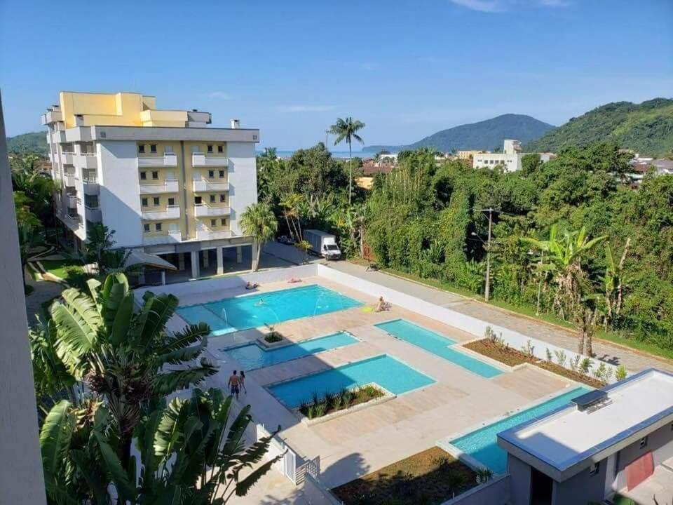 Varanda Gourmet, 05 Piscinas, Elevador E Wi-Fi No Condominio Passaredo Ubatuba Buitenkant foto